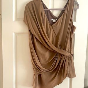 Helmut lang ruffled top